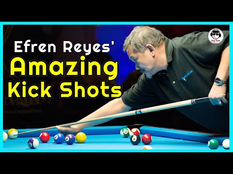 Efren Reyes Amazing Kick Shots