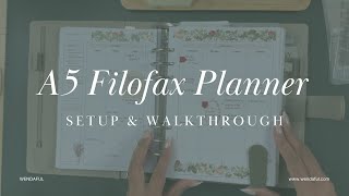 Inside My A5 Filofax Setup for the Rest of 2024