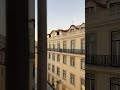 Movie on a rooftop in Lisbon  Portugal