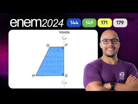 Question 144 - Blue Booklet | Spatial Geometry | MATHEMATICS ENEM 2024