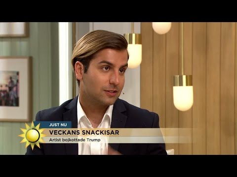 Artisten The Weekend bojkottade Trump - Nyhetsmorgon (TV4)