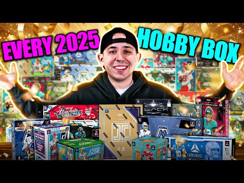 I Opened EVERY 2025 Football Hobby Box 😳 *CRAZY $5,000+ BREAK*