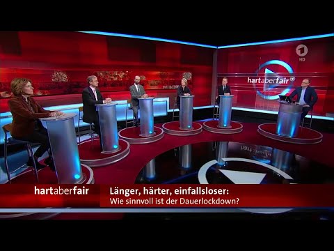 hart aber fair - 11.01.2021 - Länger, einfallsloser: Wie sinnvoll ist der Dauerlockdown?