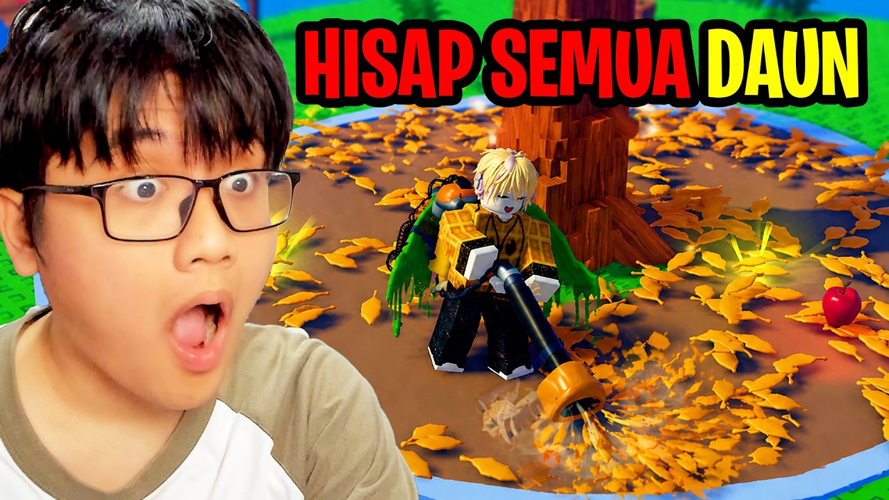 AKU HISAP SEMUA DAUN DI BUMI! - Roblox Indonesia Leaf Collector