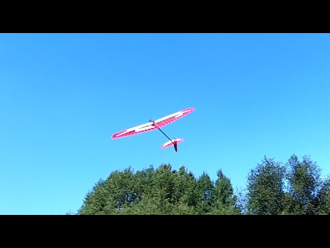 HK Raven 990 DLG glider flight in Strogino, Moscow