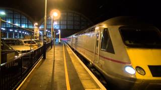 preview picture of video 'The last ever East Coast service to leave Darlington'