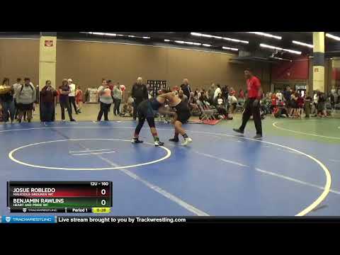 160 Lbs Round 2 - Josue Robledo, Malicious Grounds WC Vs Benjamin Rawlins, Heart And Pride WC A563