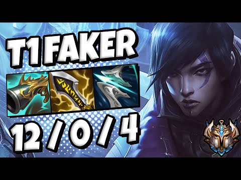 T1 Faker APHELIOS vs DRAVEN [ ADC ] Patch 11.17 Ranked Korea ✅