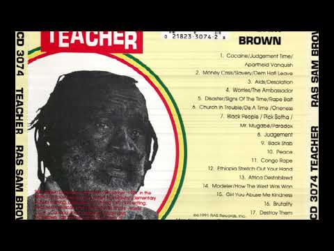 Ras Sam Brown - Teacher full (Album release, 1991)