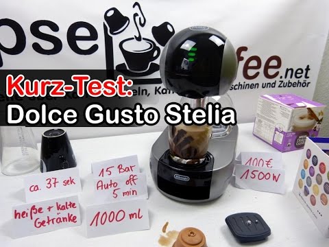 Kurz-Test: Dolce Gusto Stelia Kapselmaschine