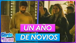 Gerard Piqué y Clara Chía felices de fiesta | El Gordo y La Flaca