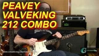Video thumbnail for GEAR REVIEWS: Peavey ValveKing "All Tube" 212 Combo Amp by Creative Guitar Studio