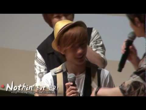 [nigo]120421 Boyfriend Young&Kwang Birthday FM - Minwoo CUT