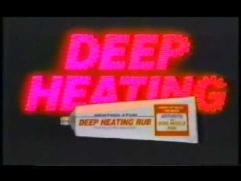 Mentholatum Deep Heating Rub Ad 1988