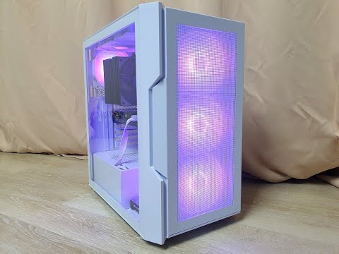 퍼스트플레이어(1stPlayer) T7-P 미들 타워 케이스 (화이트) 구동 영상