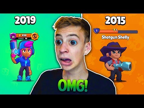 THAT'S HOW BRAWL STARS LOOKED 2015!! (ALPHA VESION) 😈😱 LATER VS NOW! ★ Brawl Stars