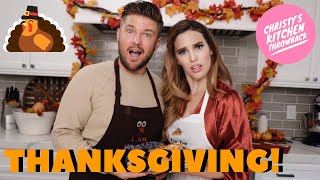 Kim Possible + Real Life Husband Make a Thanksgiving Feast!