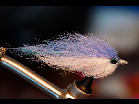 EP Style Baitfish Fly - Underwater Footage - Saltwater and warmwater streamer fly