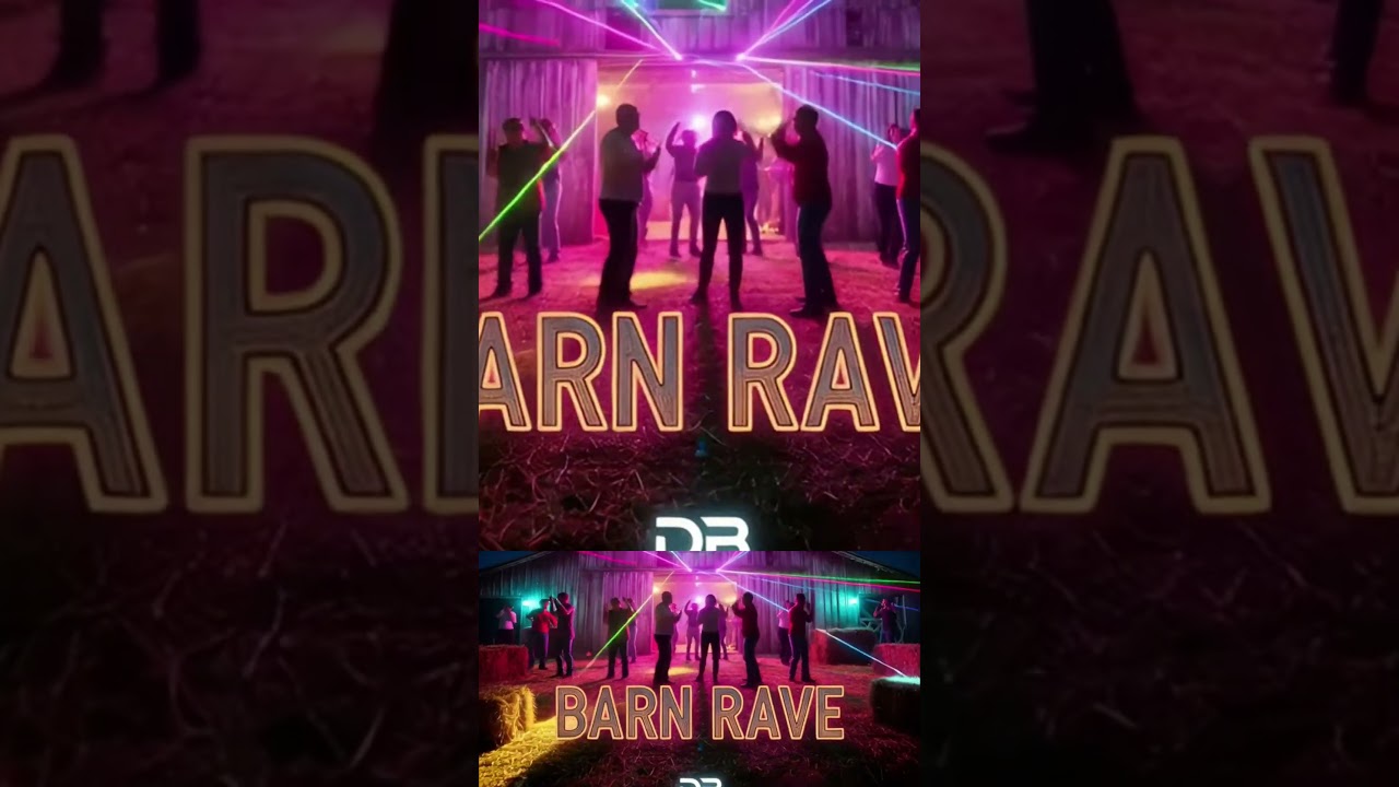 Barn Rave | Country Dance Party Vibes #shorts #country #dance #vibes