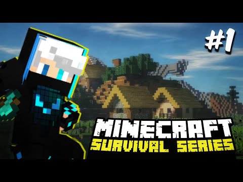 EPIC Day 1 in Minecraft survival series by CrOsE!
