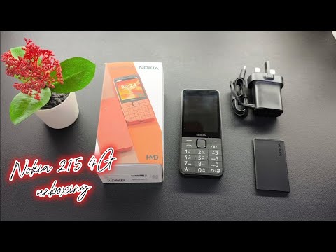 Nokia 215 4G unboxing