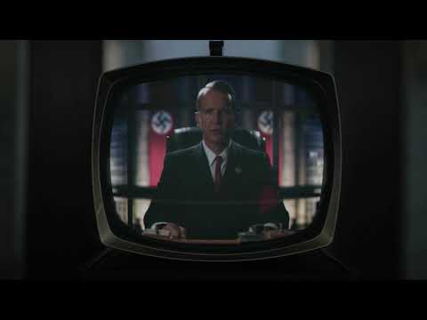 The Man In The High Castle Season 2 scene - Germany announces Hitler dead