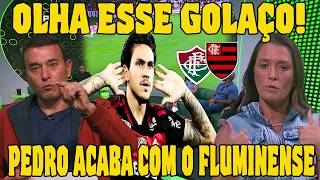 ATUAÇÃO DE CRAQUE! Pedro acaba com o Fluminense Flamengo atropela… mas vacila no fim!