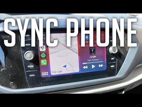 How To pair phone with VW Taos + Apple CarPlay (Volkswagen)