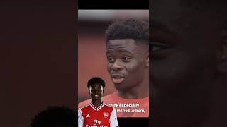 Download lagu Bukayo Saka describes his 1st start for Arsneal after just signing on to stay with the gunners 🥹🥹 mp3