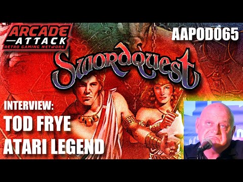 The Amazing Story of Pac-Man & Swordquest - Tod Frye (Atari Legend) Interview [AAPOD065]