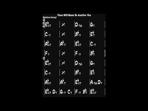 There Will Never Be Another You - Backing track ( guitar + drums ) 90bpm