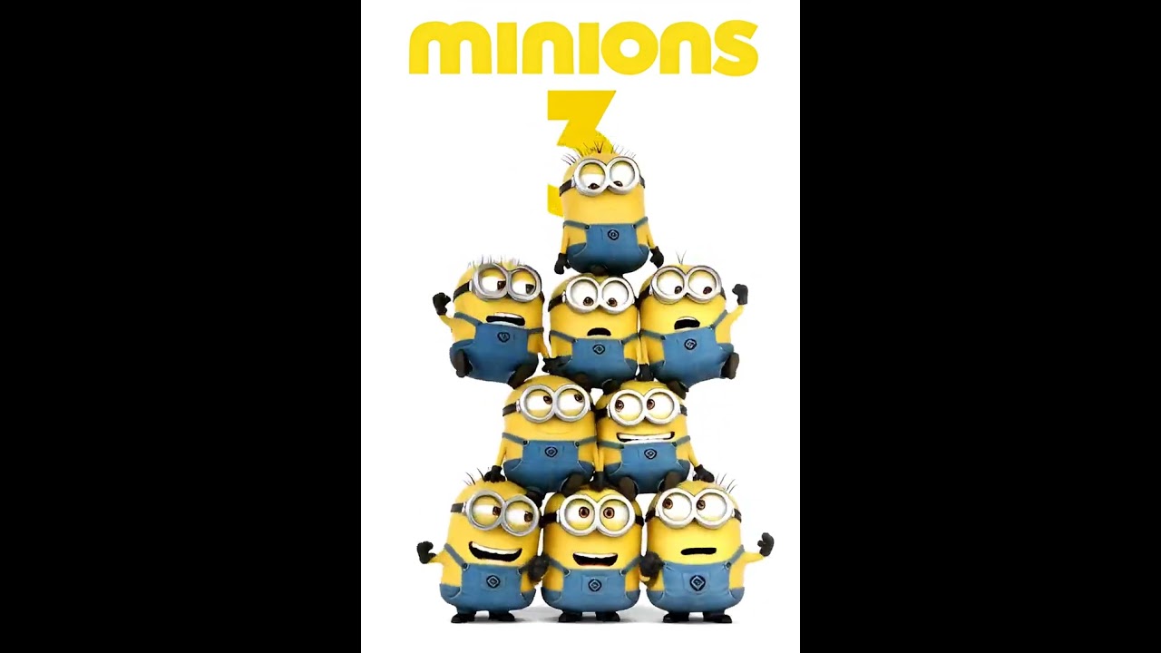 Minions 3 (2026) - Live Movie Poster