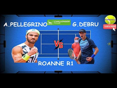Gabriel Debru (FRA) vs Andrea Pellegrino (ITA) | R1 Roanne • Highlights
