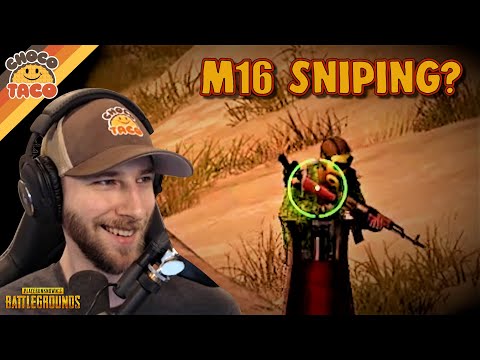 M16 Sniping, Because Why Not ft. Boom - chocoTaco PUBG Duos Gameplay