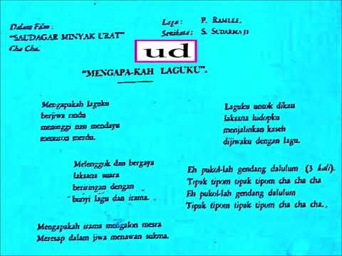 Asiah - Mengapakah Laguku (P. Ramlee/S. Sudarmaji) - 1959