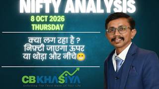 Nifty Elliott wave update for 8 Oct 2026 onward