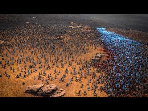 7,010,000 ALIENS + ZOMBIES INVADE EGYPTIAN CITY vs 80,000 JEDI (UEBS2)