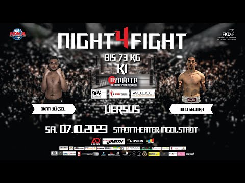 NIGHT4FIGHT 2023 - Yüksel VS Selinka