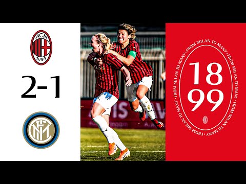 Highlights | AC Milan 2-1 Inter | Matchday 14 Serie A Women 2019/20
