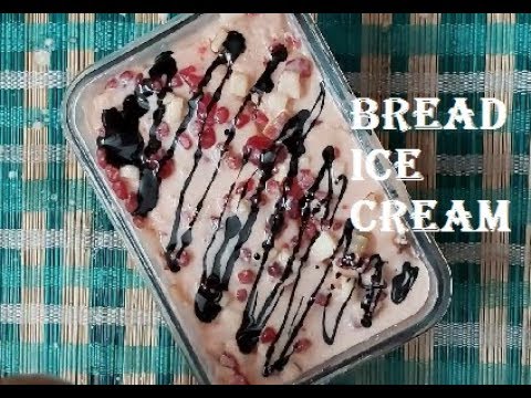 பிரட் ஐஸ்கிரீம் /Easy Bread Ice Cream/ with Mixed fruit jam/Dessert recipes