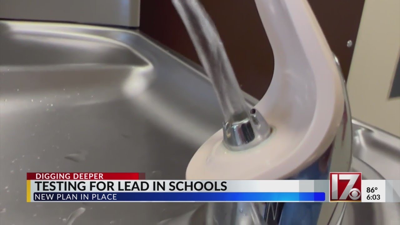 Testing for lead in NC schools