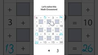 Can you solve this math crossword #sudoku