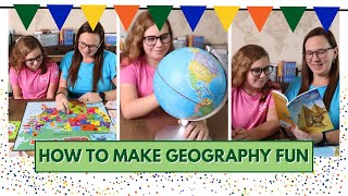 How to Make Geography FUN in Your Homeschool | Homeschool Show & Tell Series