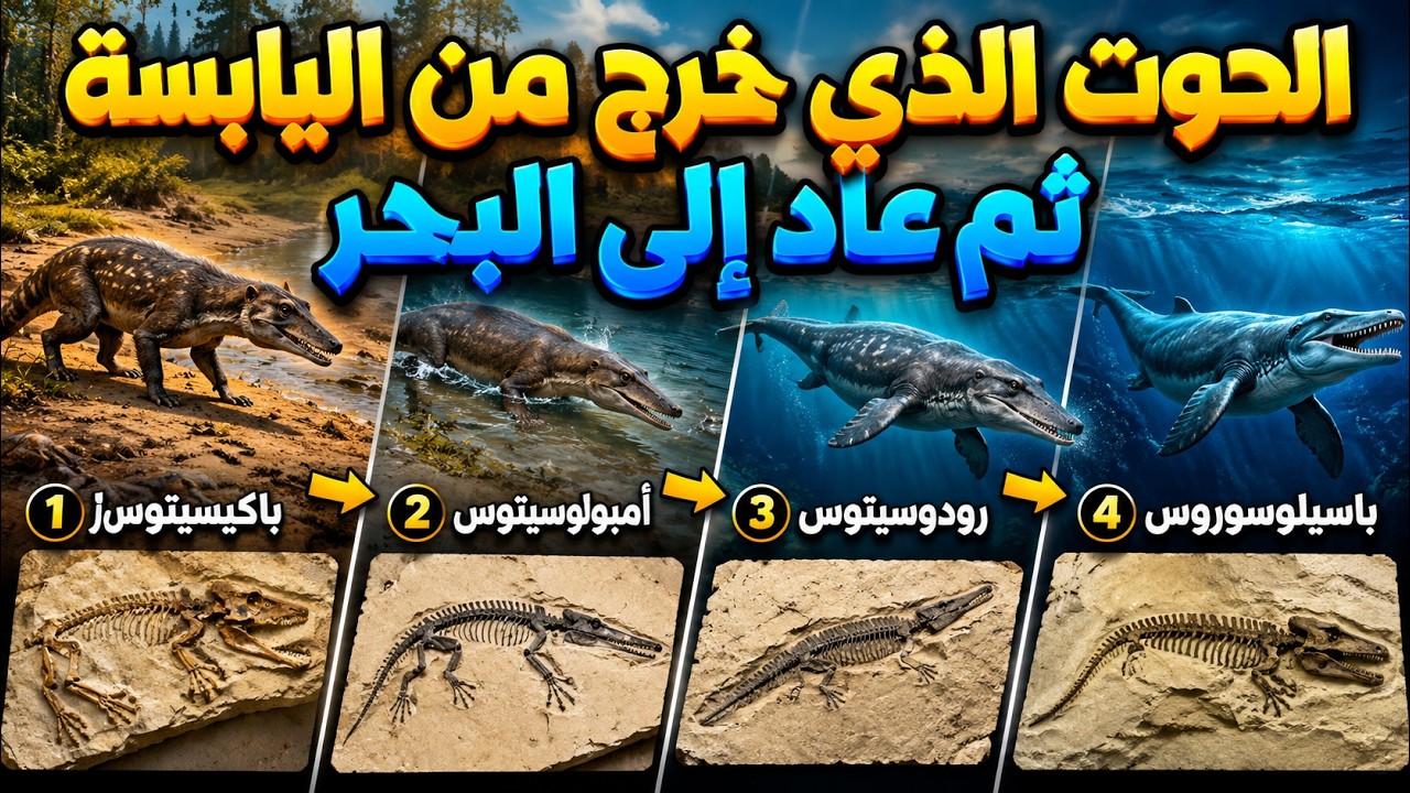 الحلقة 197 من سلسلة نظرية التطور | لا تؤمن بالتطور؟ اسأل الحوت: كيف كان يمشي على
