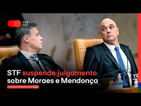 STF suspende julgamento sobre Moraes e Mendonça | TVT News 2ª Edição - 16/09/2026