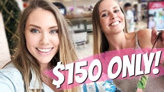 $150 CHRISTMAS SHOPPING CHALLENGE w/ MY NEW ROOMIE! // Gift Guide 2018