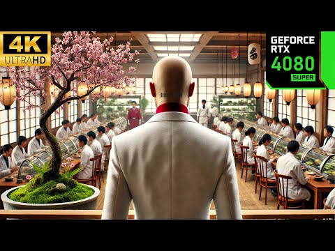 [8K] Kill The Yakuza On New Year's Eve: Hitman 3 Hokkaido JP (Cinematic Run) RTX 4080 Super