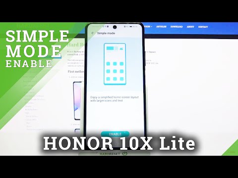 How to Enable Easy Mode in HONOR 10X Lite – Turn On Simple Mode