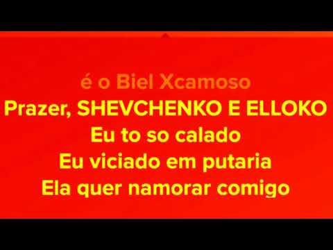 MC LUCY, BIEL XCAMOSO, SHEVCHENKO E ELLOCO - TOME NA PEPEKA karaoke with lyrics