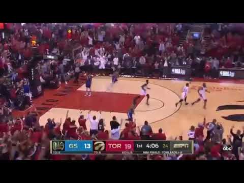 Pascal Siakam’s CRAZY Alley-Oop! Finals Game 2 Warriors vs Raptors